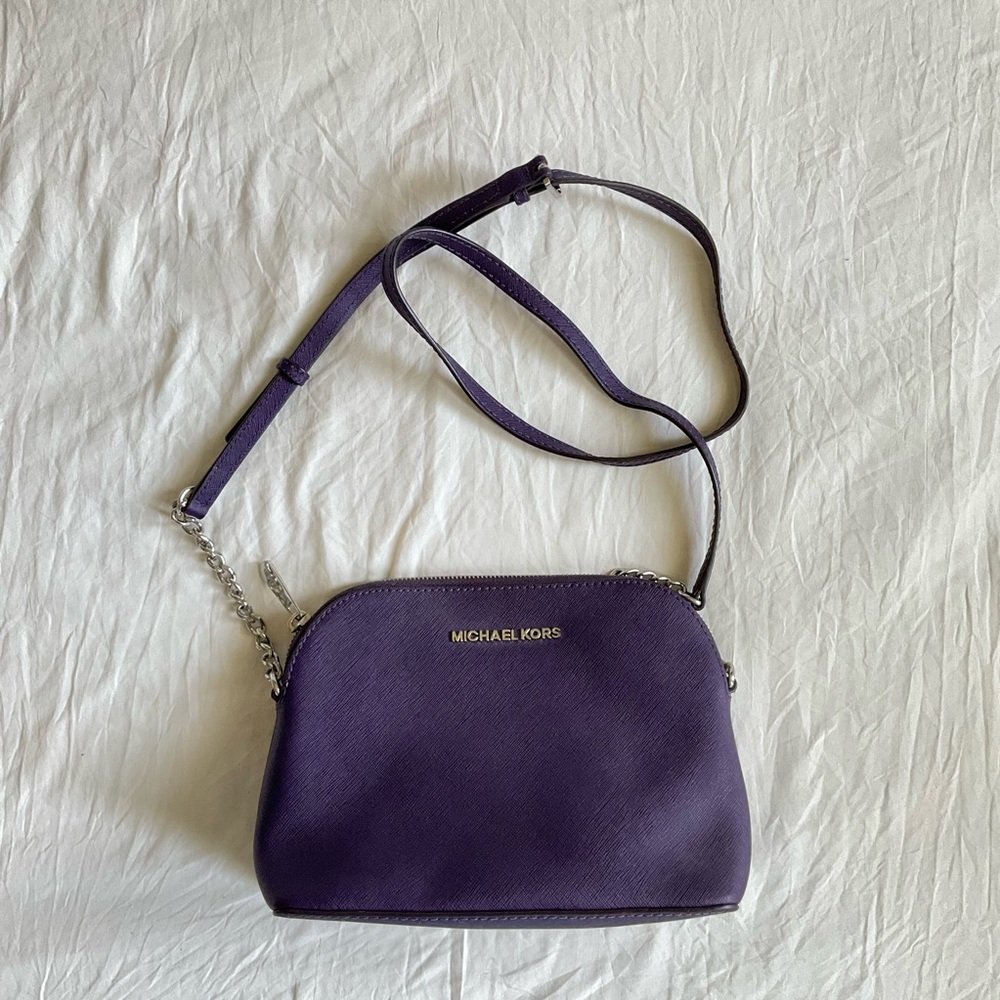 Michael kors dome crossbody bag